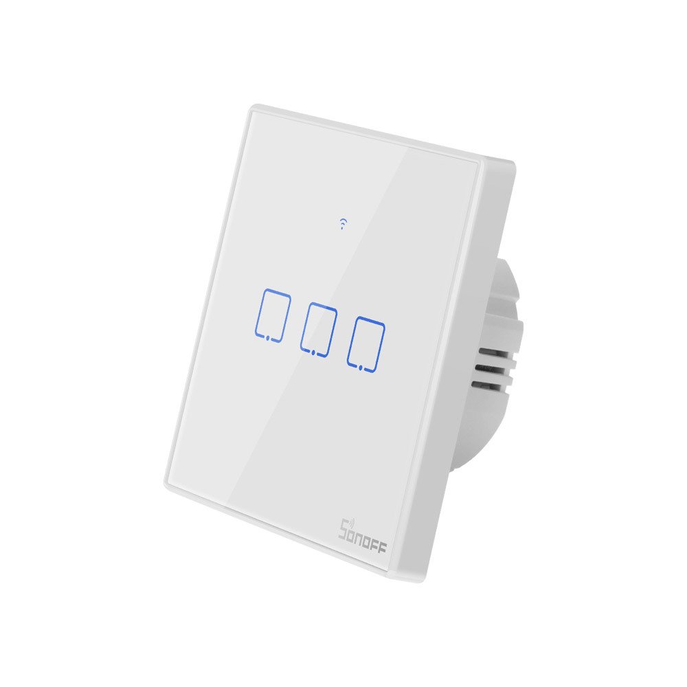 Sonoff Intrerupator tactil T2EU3C-TX WiFi Sonoff 3 canale