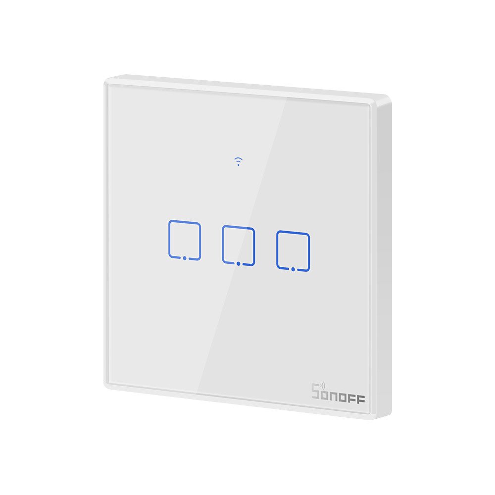 Sonoff Intrerupator tactil T2EU3C-TX WiFi Sonoff 3 canale