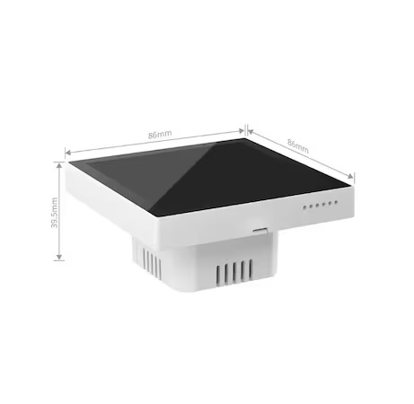 Sonoff Panou de control SMART NSPanel86PW Pro, ZigBee 3.0, WiFi, Bluetooth, Functie de monitorizare energie, termostat, interfon, Alb