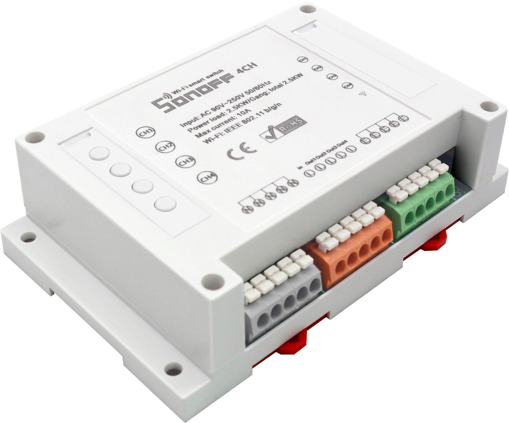 Sonoff Releu wireless 4 canale Sonoff 4CH R2
