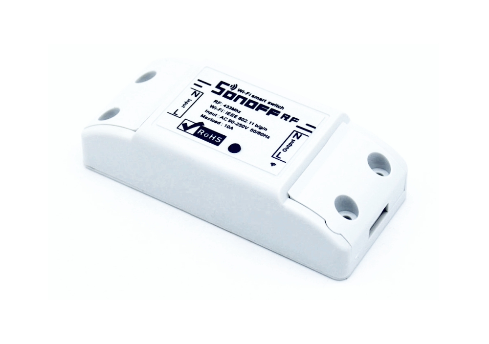 Sonoff Releu wireless WIFI si RF 433 MHz 10A