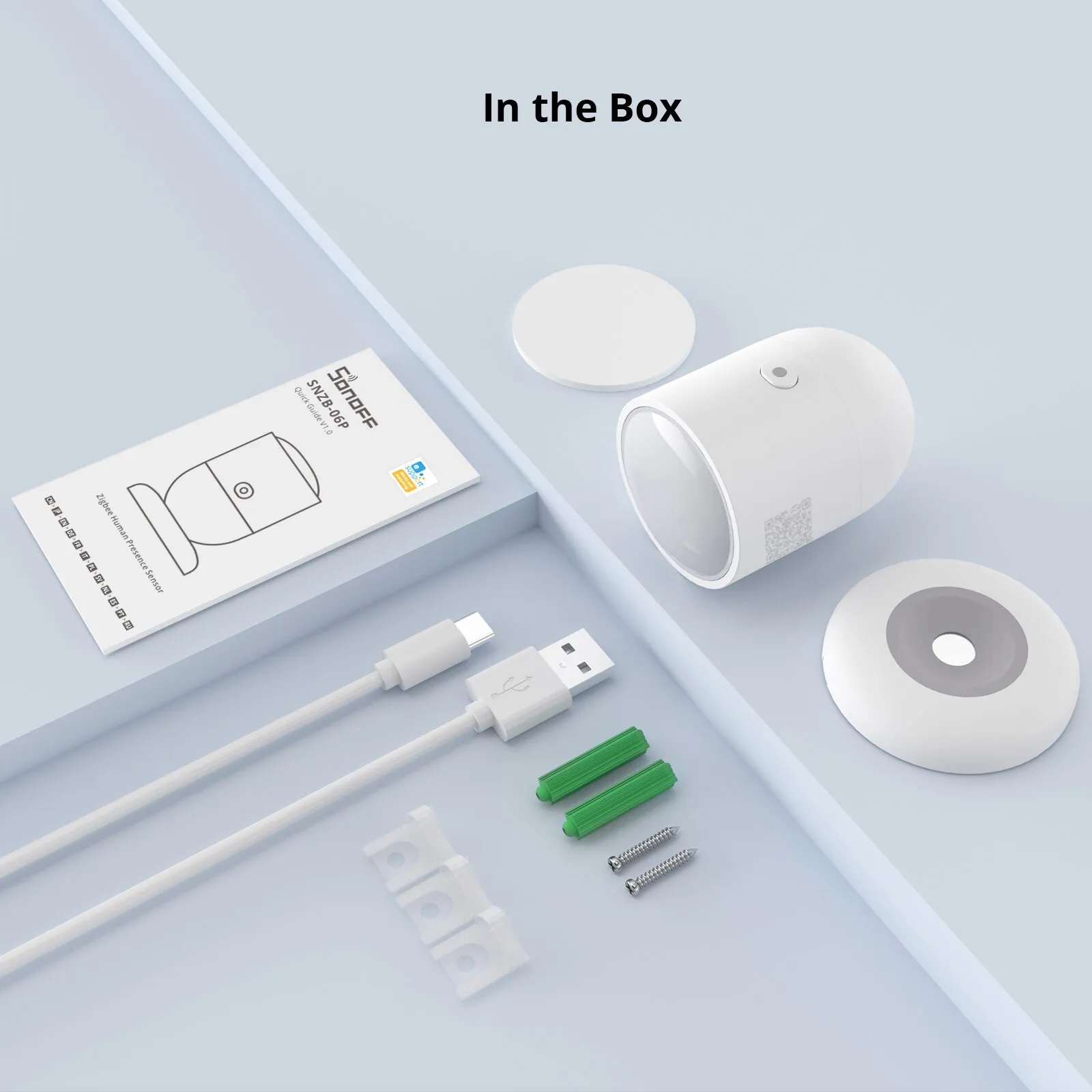 Sonoff Senzor de prezenta umana, Sonoff SNZB-06P