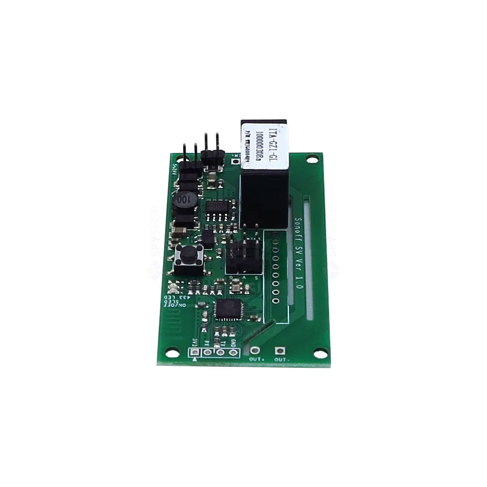 Sonoff SV - releu cu control Wi-Fi low voltage 5-24V