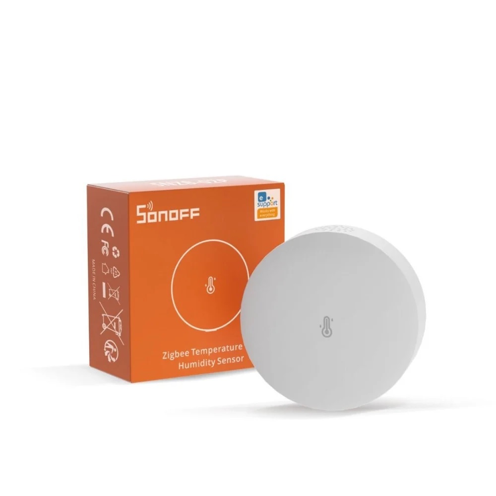 SONOFF Zigbee SNZB-02P senzor de temperatura si umiditate